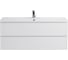 База под раковину BelBagno ALBANO подвесная, с двумя выкатными ящиками, Bianco Lucido, 1200x450x500, ALBANO-1200-2C-SO-BL 1