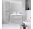 База под раковину BelBagno ALBANO подвесная, с двумя выкатными ящиками, Cemento Verona Grigio, 700x450x500, ALBANO-700-2C-SO-CVG 3