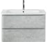 База под раковину BelBagno ALBANO подвесная, с двумя выкатными ящиками, Cemento Verona Grigio, 700x450x500, ALBANO-700-2C-SO-CVG 4