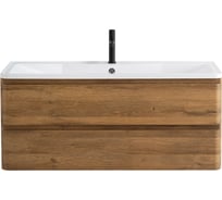 База под раковину BelBagno ALBANO подвесная, с двумя выкатными ящиками, Rovere Rustico, 1200x450x500, ALBANO-1200-2C-SO-RR