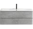 База под раковину BelBagno ALBANO подвесная, с двумя выкатными ящиками, Cemento Verona Grigio, 1200x450x500, ALBANO-1200-2C-SO-CVG 1