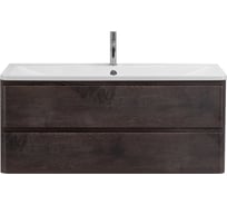 База под раковину BelBagno ALBANO подвесная, с двумя выкатными ящиками, Robere Nature Grigio, 1200x450x500, ALBANO-1200-2C-SO-RNG