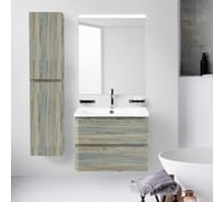 База под раковину BelBagno ALBANO подвесная, с двумя выкатными ящиками, Pino Scania, 700x450x500, ALBANO-700-2C-SO-PS