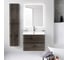 База под раковину BelBagno ALBANO подвесная, с двумя выкатными ящиками, Robere Nature Grigio, 700x450x500, ALBANO-700-2C-SO-RNG 1