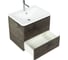 База под раковину BelBagno ALBANO подвесная, с двумя выкатными ящиками, Robere Nature Grigio, 700x450x500, ALBANO-700-2C-SO-RNG 7