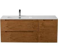 База под раковину BelBagno ETNA подвесная, с двумя выкатными ящиками и одной распашной дверцей, левосторонняя Rovere Nature,1209x462x500, ETNA-1200-2C-1A-SO-RN-L