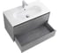 База под раковину BelBagno KRAFT подвесная, с двумя выкатными ящиками, Cemento Grigio, 800x460x500, KRAFT-800-2C-SO-CG 5