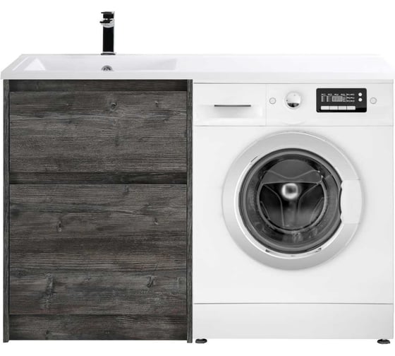 База под раковину BelBagno KRAFT-LVD напольная, с двумя выкатными ящиками, Pino Pasadena, 580x480x855, KRAFT-LVD-580/1200-2C-PIA-PP