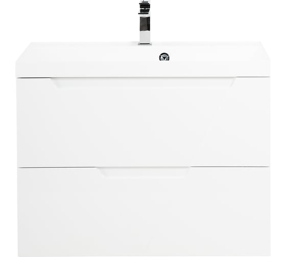 База под раковину BelBagno VITTORIA подвесная, с двумя выкатными ящиками, Bianco Lucido, 900x450x570, VITTORIA-900-2C-SO-BL