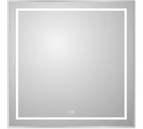 Зеркало в алюминиевой раме со встроенным светильником, сенсорным выключателем и подогревом BelBagno 900x32x800 мм SPC-KRAFT-900-800-LED-TCH-WARM