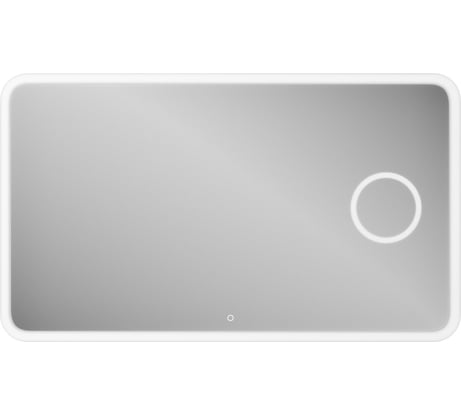 Зеркало Veneciana BEVERA 1200x700 мм, сенсорный выключатель, подогрев, часы