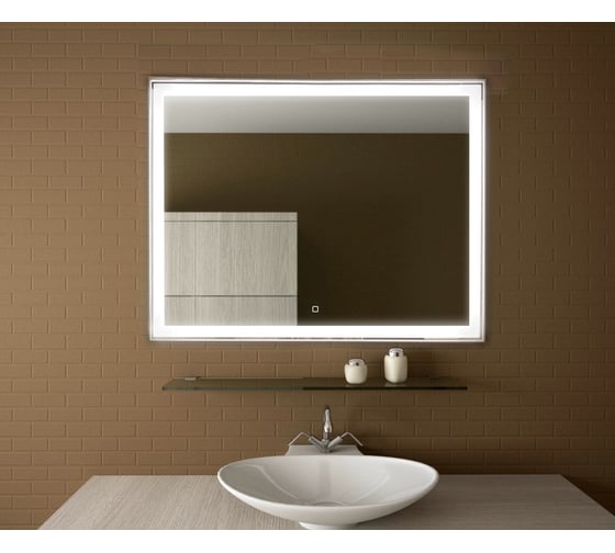 Зеркало Veneciana SANGRO 1200x700 алюминиевый корпус сенсорный выключатель 612009