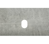 Столешница BelBagno из керамогранита, без отверстия под смеситель 800x460 Marmo Grigio Lucido KEP-80-MGL-W0