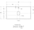 Столешница BelBagno из керамогранита 916x468 Granito KEP-90-GRN 3
