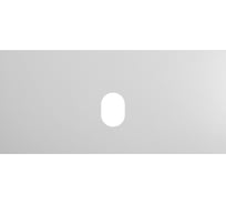 Столешница BelBagno из керамогранита, без отверстия под смеситель 1016x468 Bianco Opaco KEP-100-BO-W0