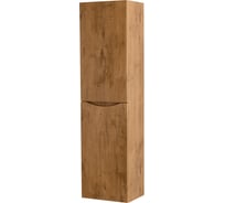 Подвесной шкаф BelBagno FLY-MARINO с двумя распашными дверцами с доводчиками, с двумя полками, левосторонний, Rovere nature, 400x300x1500, FLY-MARINO-1500-2A-SC-RN-P-L