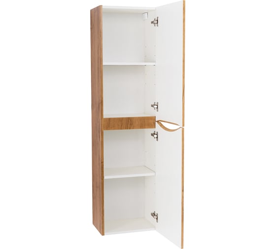 Подвесной шкаф BelBagno FLY-MARINO с двумя распашными дверцами с доводчиками, с двумя полками, правосторонний, Rovere nature, 400x300x1500, FLY-MARINO-1500-2A-SC-RN-P-R
