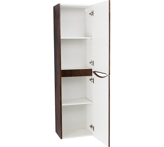 Подвесной шкаф BelBagno FLY-MARINO с двумя распашными дверцами с доводчиками, с двумя полками, правост-ний, Rovere moro, 400x300x1500, FLY-MARINO-1500-2A-SC-RW-P-R