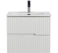 База под раковину CEZARES DUET-N подвесная с двумя выкатными ящиками, Bianco Lucido, 600x457x500, DUET-N-600-2C-SO-BL