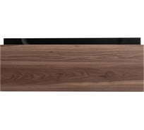 База под раковину CEZARES SLIDER подвесная, с одним выкатным ящиком, Орех Дымчатый SLIDER-800-1C-SO-NA-P