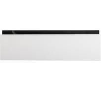 База под раковину CEZARES SLIDER подвесная, с одним выкатным ящиком, Bianco Opaco SLIDER-1000-1C-SO-BO