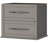 База подвесная под раковину CEZARES TIFFANY с двумя выдвижными ящиками, Grigio Nuvola 55241