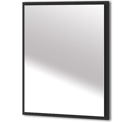 Зеркало Cezares TIFFANY, со встроенной LED-подсветкой, системой антизапотевания, реверсивное Nero grafite, 73x4х90 45044