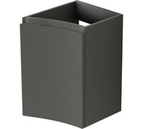 Подвесной шкафчик CEZARES VAGUE с одной распашной створкой, правый, Grigio talpa opaco, 34x41x55 54906