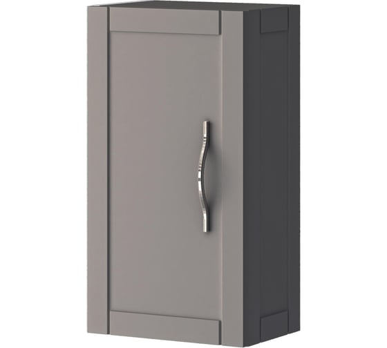 Подвесной шкафчик CEZARES TIFFANY с одной распашной дверцей, реверсивный, Grigio Nuvola, 30x20x55 55245 1