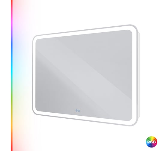Зеркало со встроенной разноцветной подсветкой RGB и сенсорным выключателем Cezares MULTICOLORE , 12V, 220-240V, 1200x800x30 CZR-SPC-MC-1200-800-RGB-TCH