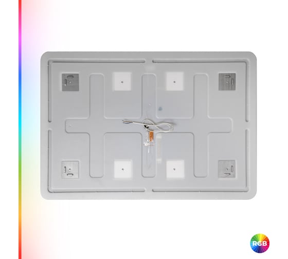 Зеркало со встроенной разноцветной подсветкой RGB и сенсорным выключателем Cezares MULTICOLORE , 12V, 220-240V, 1200x800x30 CZR-SPC-MC-1200-800-RGB-TCH