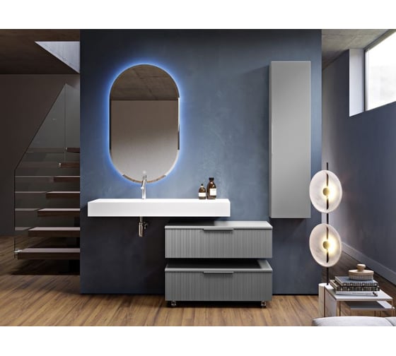 Зеркало со встроенной LED-подсветкой Cezares 65x110x3 45096