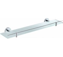 Стеклянная полка для ванной Wonzon & Woghand хром WW-8127