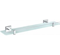 Стеклянная полка для ванной Wonzon & Woghand хром WW-8927