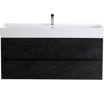 База под раковину CEZARES MOLVENO 46 подвесная с двумя выкатными ящиками, Nero, 1200x460x500, MOLVENO 46-120-2C-SO-NR