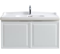 База под раковину CEZARES GIUBILEO подвесная с двумя распашными дверцами, Bianco Lucido, 970x450x500, GIUBILEO-1000-2A-SC-BL