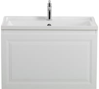 База под раковину CEZARES GIUBILEO-N подвесная с одним внешним и одним внутренним выкатными ящиками, Ясень брашированный,796x443x500, GIUBILEO-N-80-1C-SO-FS-P