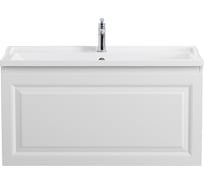 База под раковину CEZARES GIUBILEO-N подвесная с одним внешним и одним внутренним выкатными ящиками, Bianco Lucido, 996x443x500, GIUBILEO-N-100-1C-SO-BL