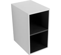 Шкаф подвесной CEZARES ELETTRA с открытыми полками, Bianco opaco, 30x44x55 55529