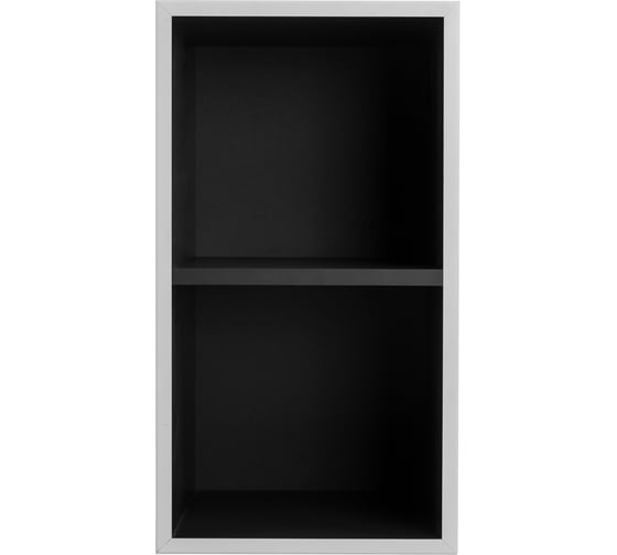 Шкаф подвесной CEZARES ELETTRA с открытыми полками, Bianco opaco, 30x44x55 55529