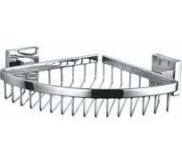 Полка для ванной угловая Wonzon & Woghand хром WW-8944
