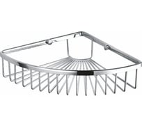 Полка для ванной угловая Wonzon & Woghand хром WW-4118