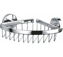 Полка для ванной угловая Wonzon & Woghand хром WW-8144