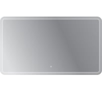 Зеркало с лазерной гравировкой, контурной подсветкой и сенсорным выключателем Cezares, 12V, 220-240V, 1400x800x30 CZR-SPC-DUET-1400-800-LED-TCH