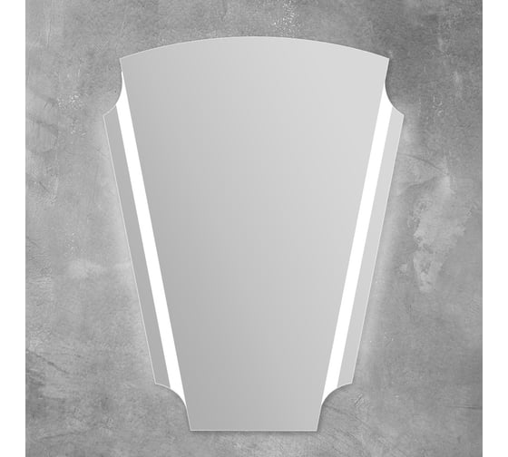 Зеркало со встроенной LED подсветкой Cezares, антизапотеванием, 700x250x920 45020