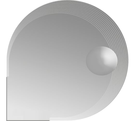 Зеркало с увеличительным зеркалом и со встроенной LED-подсветкой Cezares 90x90 45012