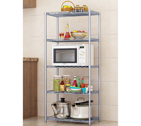 Металлический стеллаж UniStor ARNIE 5 ярусов, 580х350х160 мм 211324 1
