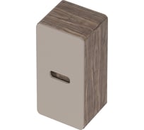 Пенал в ванную 1Marka Vortex 700х350х300П 1д орех каньон коньяк/латте фактурный Ц0000033028