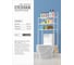 Стеллаж для туалета UniStor ALBION напольная, 3 яруса, установка над бачком унитаза 210884 1