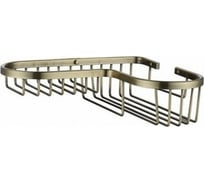 Настенная полка KAISER 21523560 30 Bronze/латунь, угловая KH-5031